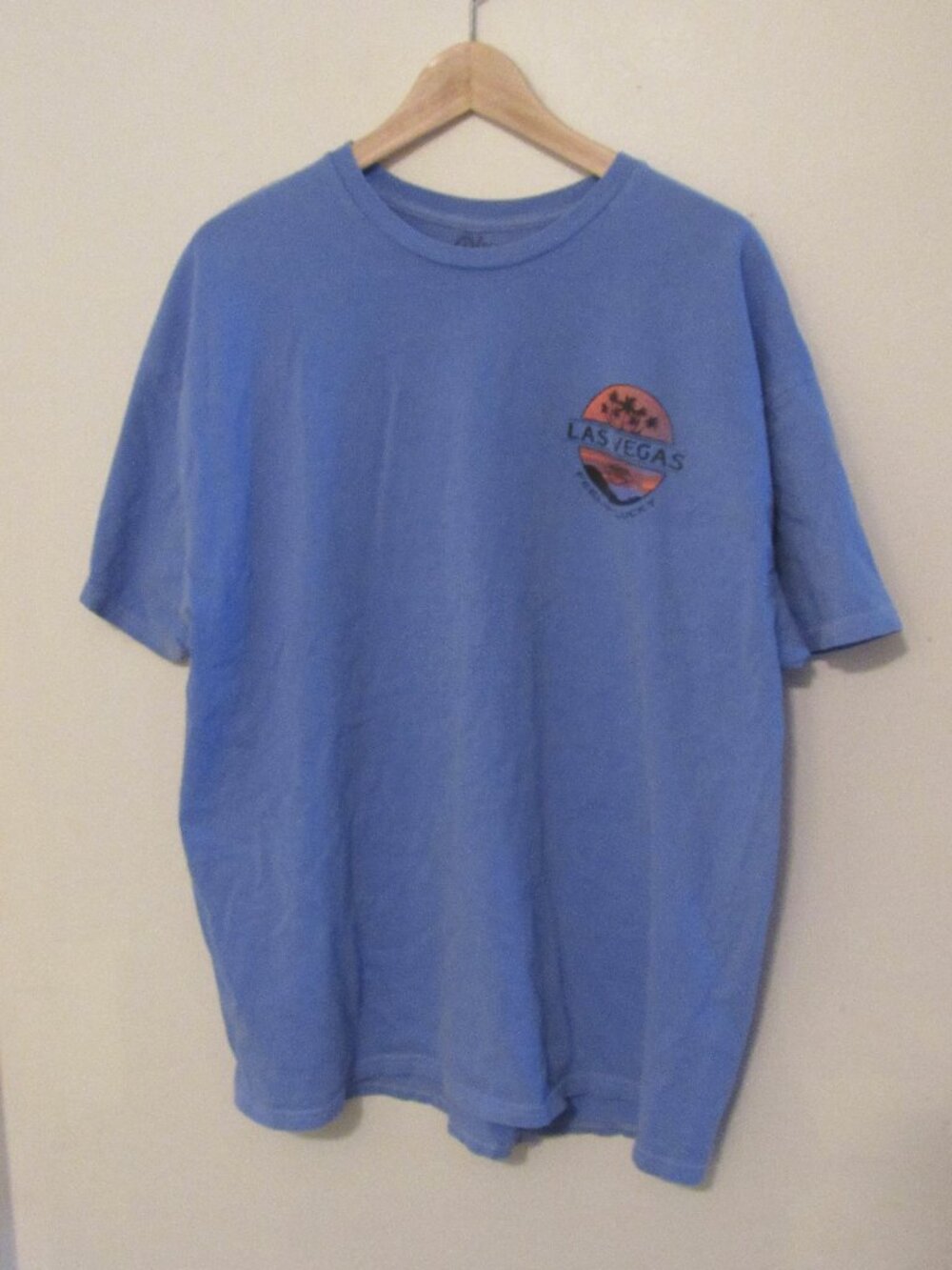 Blue 84 T-Shirt 2XL Blue Mens California Beach Feeling Lucky